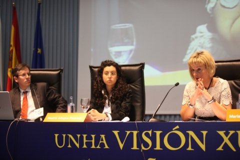 María Isabel Novo Castro, letrada da Xunta de Galicia  - Congreso sobre Unha Visión Xuridica do Camiño de Santiago